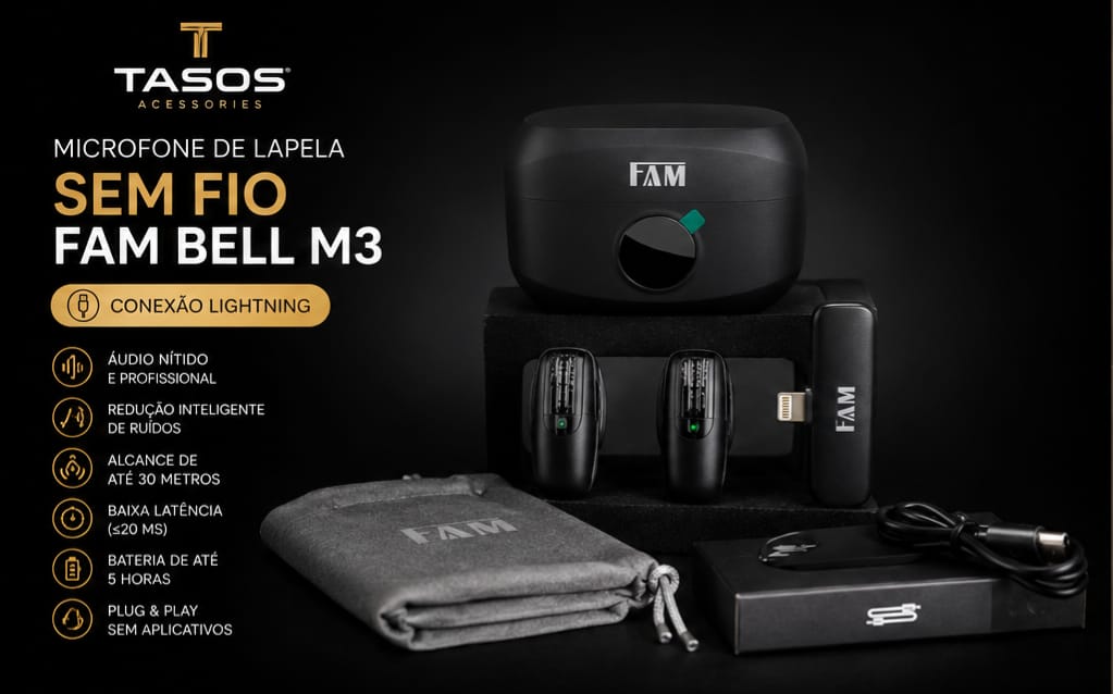 Microfone Premium Bell M3 FAM