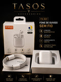 Fone de Ouvido Bluetooth FN-B01 GOLD PLUS