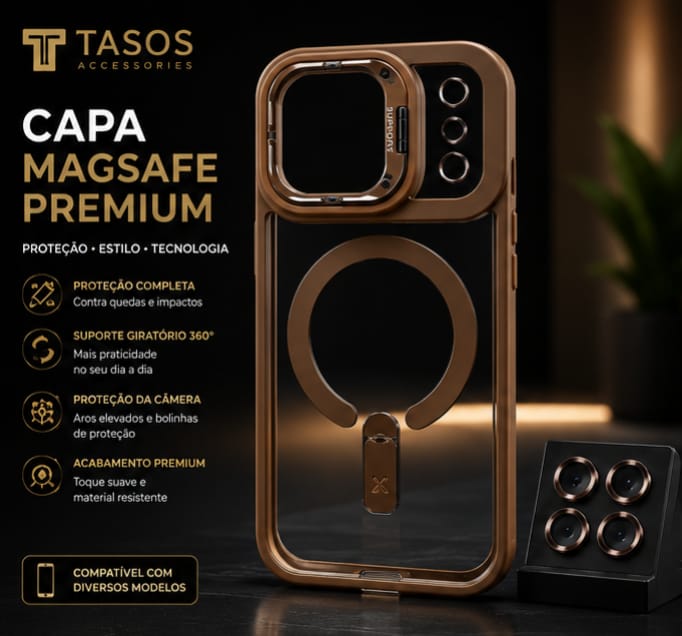 Capa MagSafe Premium 17 Pro Max