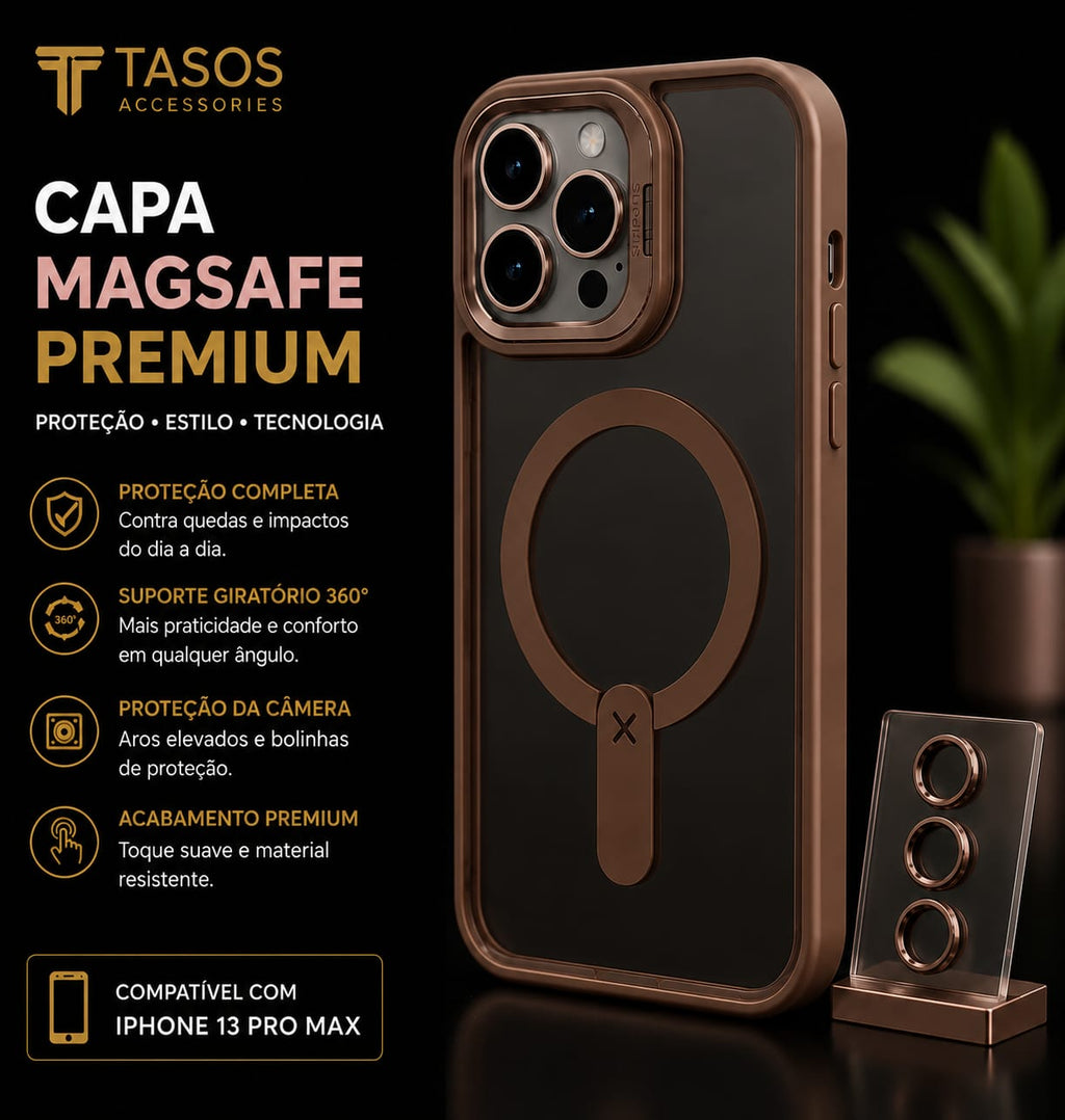 Capa MagSafe Premium iPhone 13 Pro Max