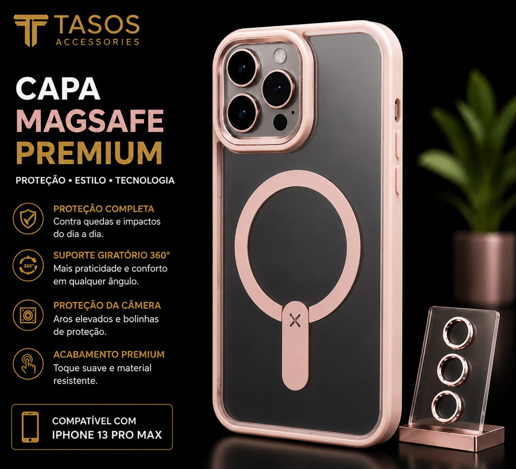Capa MagSafe Premium iPhone 13 Pro Max