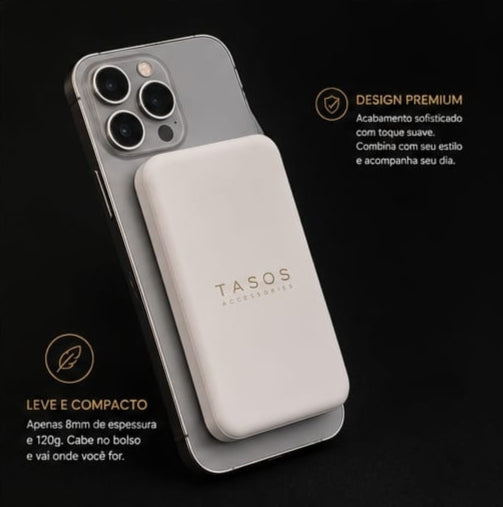 Power Bank Magnético Tasos Accessories 5000mAh