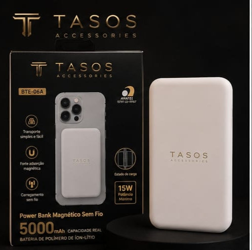 Power Bank Magnético Tasos Accessories 5000mAh