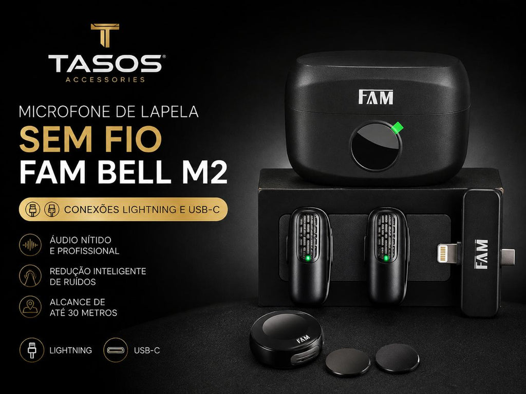 Microfone Premium Bell M2 FAM