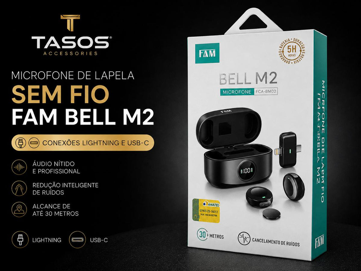 Microfone Premium Bell M2 FAM